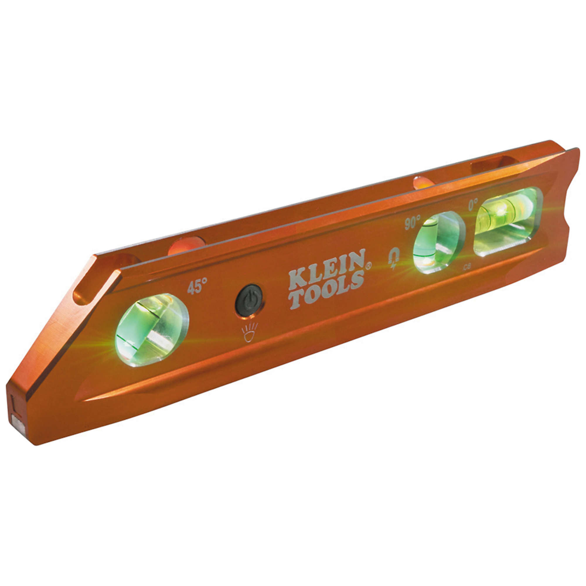 Lighted Torpedo Billet Level, Rare-Earth Magnet, Model# 935RBLT